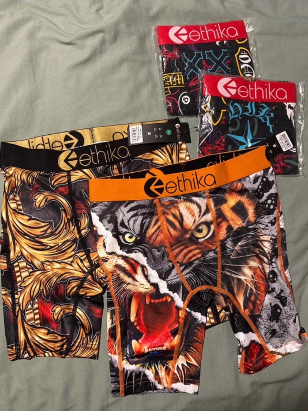Ethika Youth Large Boxer Briefs